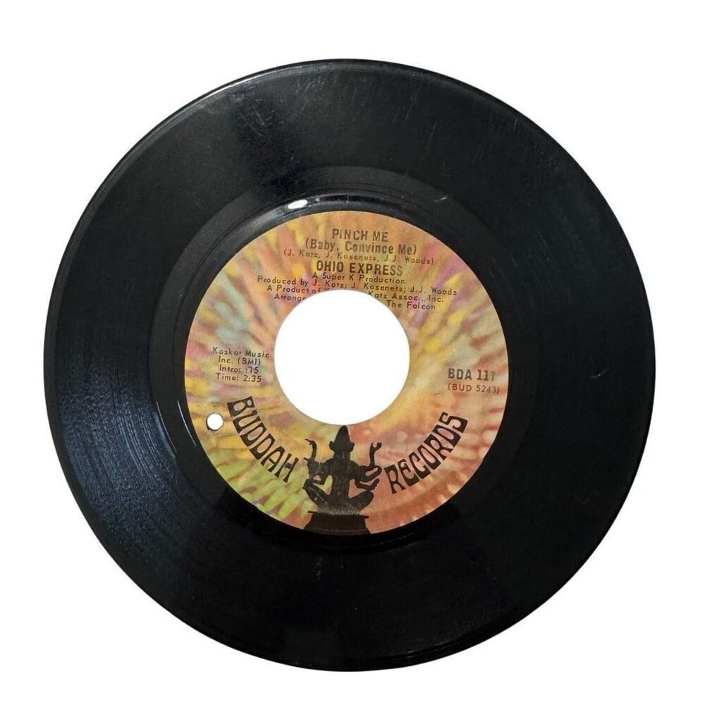 Ohio Express: Pinch Me (Baby, Convince Me) /PEANUTS (1978, BDA 117 45 Rpm)